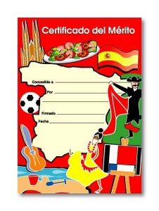 Certificado del mrito